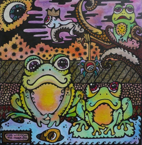 King Wormy and the Frogs